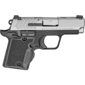 SPRINGFIELD ARMORY 911 9mm Stainless Green Viridian Grip Laser