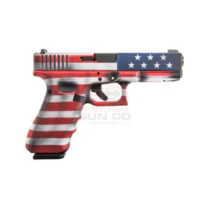GLOCK G17 G4 American Flag 9mm 4.49" 17rd