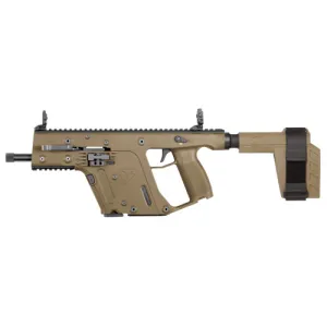 KRISS USA Vector SDP SB G2 22LR 6.5" TB 10rd FDE