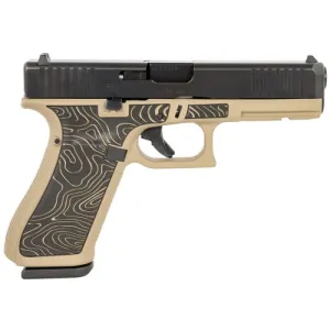 GLOCK G17 Gen5 9mm 4.5" 17rd Black/Tan Textured