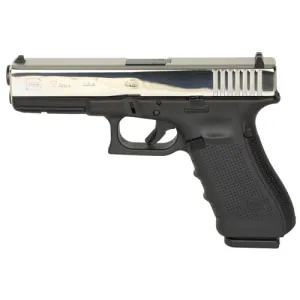 GLOCK G17 G4 Talo Exclusive 9mm 4.49" 17rd Pistol - Black | Stainless PVD Polished Slide