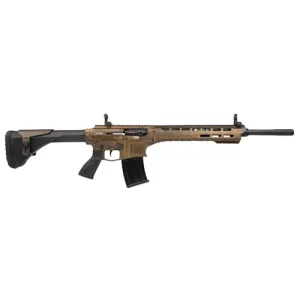 ROCK ISLAND VR70 12 Gauge 3" 5+1 Semi-Auto Shotgun | Black & Brown Ceramic Coating