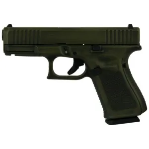 GLOCK G19 9mm 4" 15rd - Distressed Bazooka Green