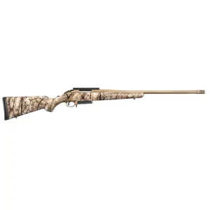 RUGER American 243 Win 22" 3rd w/ Threaded Barrel - Go Wild Camo & Bronze