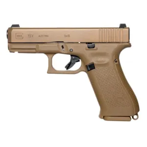 GLOCK G19X G5 9mm 4" 10rd Pistol w/ Night Sights - FDE