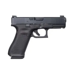 GLOCK G45 G5 Carry Agent 9mm 4.02" 10rd Pistol w/ Front Serrations & Ameriglo Tritium Night Sights
