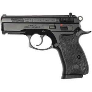 CZ-USA 75 Compact 9mm 3.8" Black 14rd Steel Frame