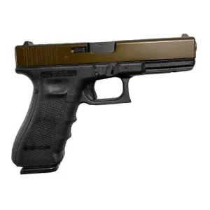 GLOCK G17 G4 9mm 4.49" 17rd Pistol - Polished PVD Bronze - TALO EXCLUSIVE