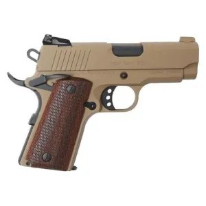 EAA Girsan MC1911SC Officer 45 ACP 3.4" 6+1 Pistol - Flat Dark Earth