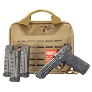 SMITH & WESSON M&P22 Magnum Range Kit 4.35" 4-30rd Mags & Case - Black