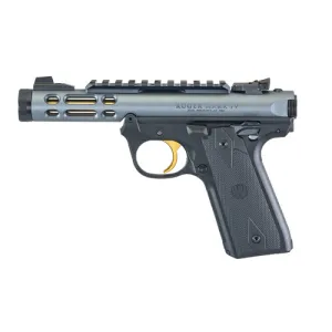 RUGER Mark IV 22/45 Lite 22 LR 4.4" 10rd Pistol w/ Threaded Barrel - Grey