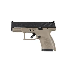 CZ-USA QP Only P-10 S 9mm 10rd FDE Fixed Sights