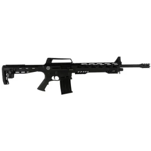 SILVER EAGLE SE122 Tactical 12 Gauge 3" 18.5" 5rd Semi-Auto Shotgun - Black w/ Carry Handle