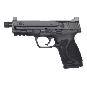 SMITH & WESSON M&P M2.0 Compact 9mm 4.6" 10rd Pistol w/ Threaded Barrel - Black