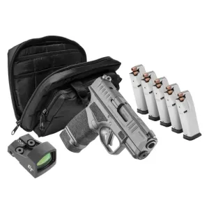 SPRINGFIELD ARMORY Hellcat OSP 9mm 3" 13rd w/ 5 Mags, Crimson Trace CT-1500 & Bag - Gear Up 2025