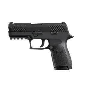 SIG SAUER P320 Compact 9mm 3.9" 10rd Pistol w/ Siglight Night Sights - Black