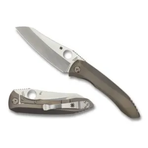 SPYDERCO Paysan Titanium Plain Edge