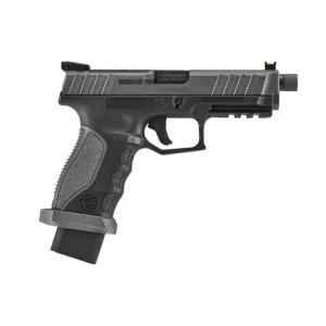 STOEGER STR-9S Combat 9mm 10rd Optic Ready Pistol w/ Threaded Barrel w/ Holster - Tungsten