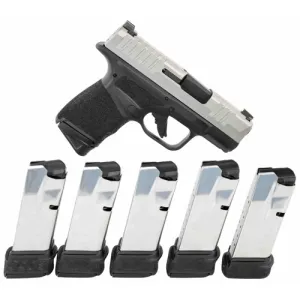 SPRINGFIELD ARMORY Hellcat 9mm 3" 13rd Pistol - Stainless / Black - Gear Up Package