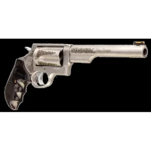 TAURUS Judge Engraved 45LC/410Ga Matte SS 6.5" 5rd