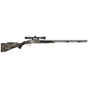 TRADITIONS Vortek StrikerFire 45 Cal 28" Muzzleloader w/ 3-9x40mm - Stainless / Mossy Oak Break-Up