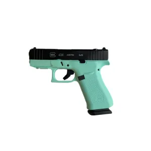 GLOCK G43X MOS 9mm 3.39" 10rd Optic Ready Pistol | Custom Audrey Frame