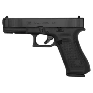 GLOCK G17 G5 9mm 4.5 10rd Pistol w/ Front Serrations - Black