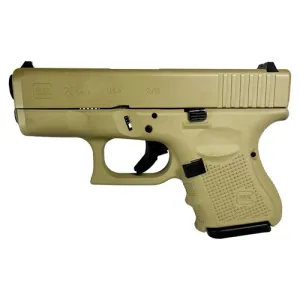 GLOCK G26 9mm 3.4" 10rd - FDE