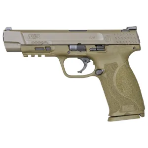 SMITH & WESSON M&P 9 M2.0 9mm 5" 17rd Pistol w/ No Thumb Safety - FDE