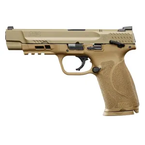 SMITH & WESSON MP9 M2.0 9mm 5" 17rd Pistol w/ Thumb Safety - FDE