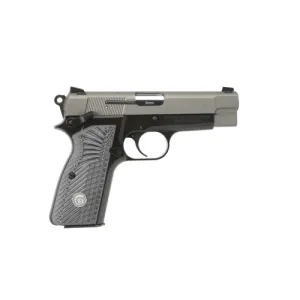 EAA MC P35 PI 9mm 3.88" 15rd Pistol - Tungsten Cerakote / Grey G10