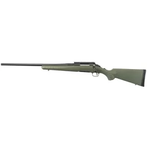 RUGER American Predator Left Hand 7mm-08 Rem 22" 4rd Bolt Rifle w/ Threaded Barrel - Moss Green