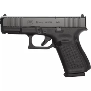 GLOCK G19 G5 MOS REBUILT 9mm 4.02" 15rd Optic Ready Pistol w/ Front Serrations | Black
