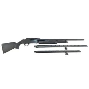 MOSSBERG 500 3-Barrel Combo 20 Gauge 3" 22", 24", 26" 5+1 Pump Shotgun - Black Synthetic