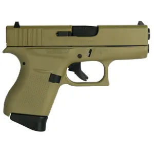GLOCK G43 9mm 3.4" 6rd - FDE