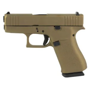 GLOCK G43X 9mm 3.41" 10rd Pistol | Burnt Bronze