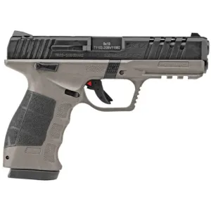 SAR USA SAR9X 9mm 4.4" 17rd Pistol - Black / Platinum