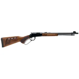 SAVAGE ARMS REVEL DLX 17 HMR 18" 9rd w/Threaded Barrel - Satin Walnut