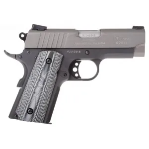 TAURUS 1911 Officer 45ACP 3.5" Cerakote Gray 6rd VZ Grips