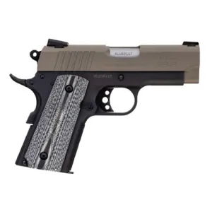 TAURUS 1911 Officer 45ACP 3.5" Cerakote Sand 6rd VZ Grips
