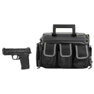 SMITH & WESSON M&P9 M2.0 Shield EZ 9mm 3.675" 8rd Pistol w/ Range Bag | Black