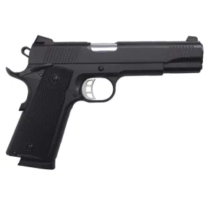 TISAS 1911 Duty B9 9mm 5" 9rd Semi-Auto Pistol - Cerakote Black