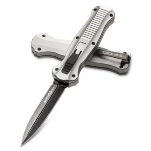BENCHMADE 10th Ann Infiedel 3.91" Spearpoint Coated Plain