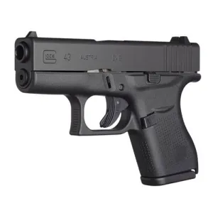 GLOCK G43 9mm 3.39" 6rd Pistol - Black