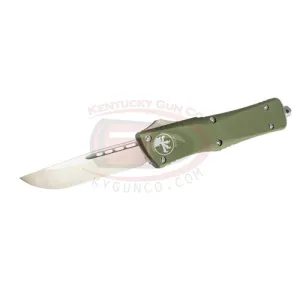 MICROTECH KNIVES Combat Troodon OTF 3.75" S/E Stn Std Smooth ODG