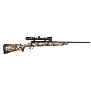 SAVAGE Axis XP Compact 6.5 Creedmoor 20" 4rd Bolt Rifle w/ 3-9x40 Scope | Mossy Oak Break-Up Country