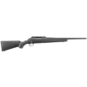 RUGER American Compact 7mm-08 Rem 18" 4rd Bolt Rifle - Black Synthetic