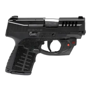 SAVAGE ARMS Stance MC9 3.2" 3 Dot 8+1 BLK w/ Viridian E-Series Red Laser