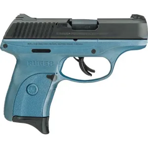 RUGER LC9S Blue Titanium Grip 9mm 3.12" Blued 7rd