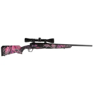 SAVAGE ARMS XP Compact 223 Rem 20" 4rd Bolt Rifle w/ 3-9x40 Scope | Muddy Girl Camo